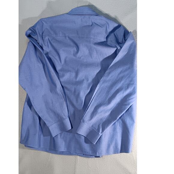 Orvis Women’s 20W Blue Wrinkle Free 100% Cotton Dress Shirt Classic Workwear - Picture 7 of 7
